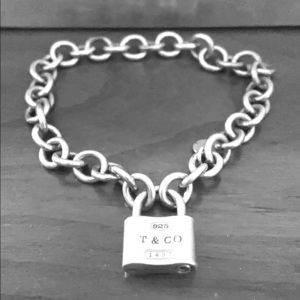 Tiffany and Company 1837 Lock Charm Bracelet